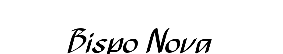 Bispo Nova cкачати шрифт безкоштовно